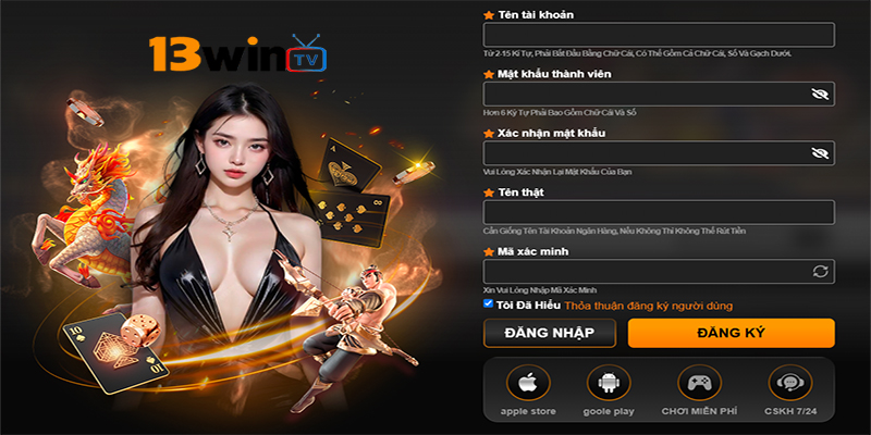 3 bước đơn giản để gia nhập cộng đồng 13WIN